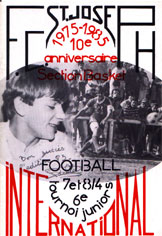 Couverture du magazine du Tournoi U19 de Saint-Joseph 1985