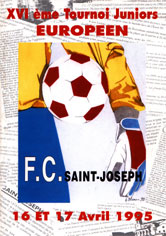 Couverture du magazine du Tournoi U19 de Saint-Joseph 1995