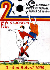 Couverture du magazine du Tournoi U19 de Saint-Joseph 1999