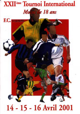 Couverture du magazine du Tournoi U19 de Saint-Joseph 2001