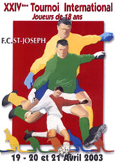 Couverture du magazine du Tournoi U19 de Saint-Joseph 2003