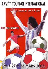 Couverture du magazine du Tournoi U19 de Saint-Joseph 2005