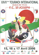 Couverture du magazine du Tournoi U19 de Saint-Joseph 2006