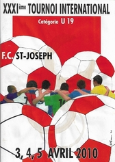 Couverture du magazine du Tournoi U19 de Saint-Joseph 2010