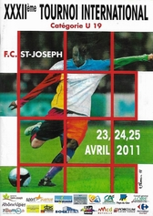 Couverture du magazine du Tournoi U19 de Saint-Joseph 2011