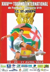 Couverture du magazine du Tournoi U19 de Saint-Joseph 2014